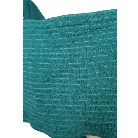 FREE PEOPLE one Palermo Top Emrald Green Women's Size XS - Picture 6 of 9